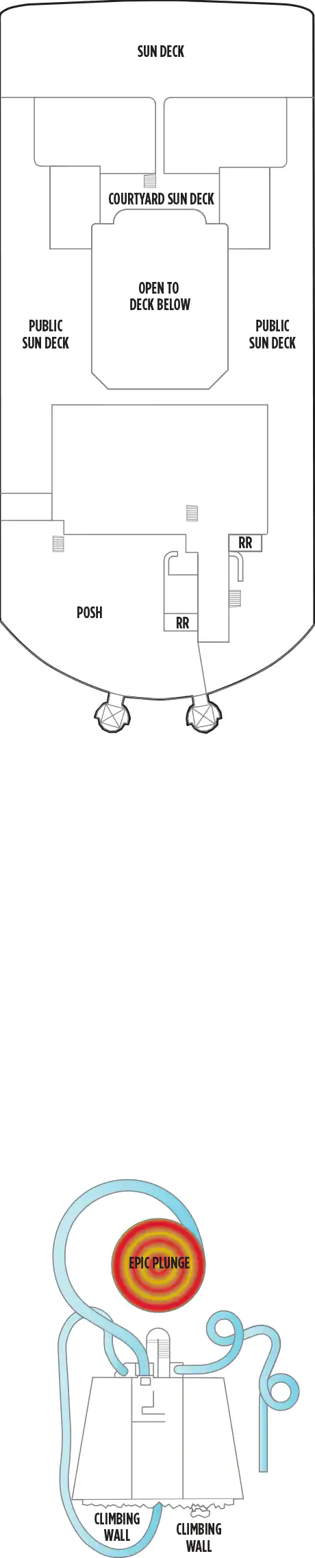 Norwegian Epic - Deck Nr. 18 (Deck 18) Norwegian Epic - Deck Nr. 18 (Deck 18)