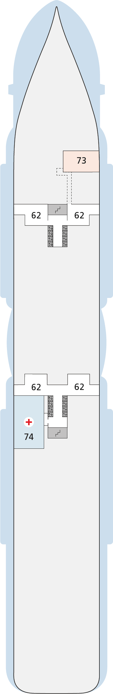 AIDAcosma - Deck Nr. 3 (Deck 3)