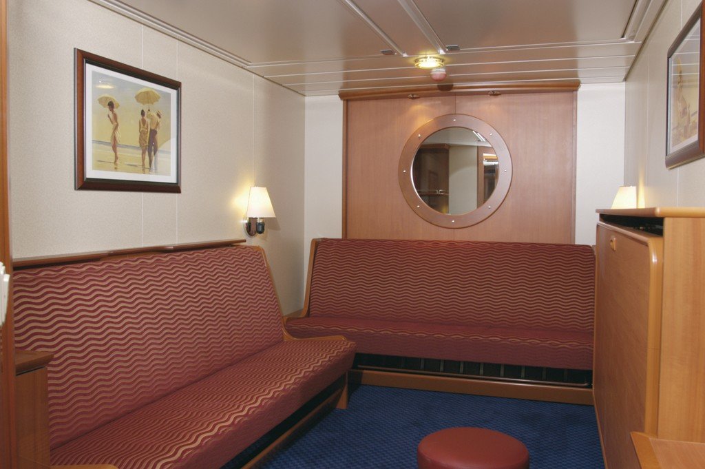 Standard Doppelkabine Innen (mit getrennten Betten)