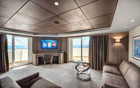 MSC Grandiosa - Kabine: MSC Yacht Club Royal Suite
