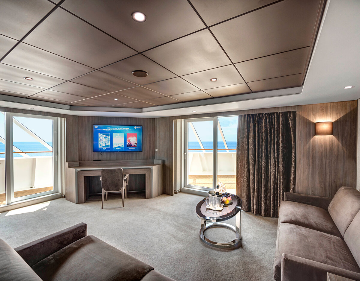 MSC Euribia - Kabine: MSC Yacht Club Royal Suite