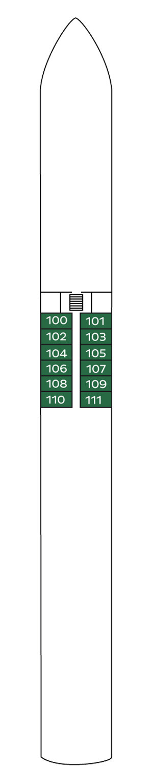 MS SEINE COMTESSE - Decksplan Deck 1