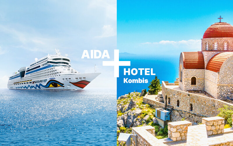 aida + hotel kombi mittelmeer