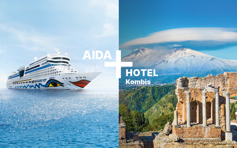 aida + hotel kombi mittelmeer
