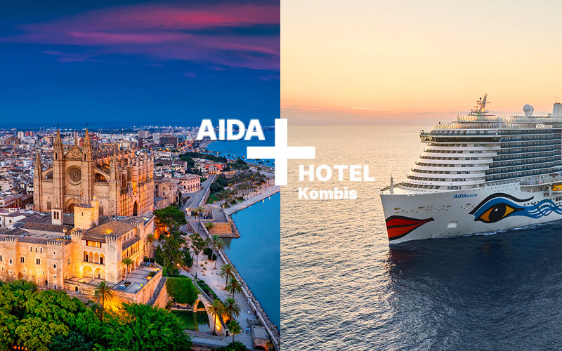 aida + hotel kombi mittelmeer