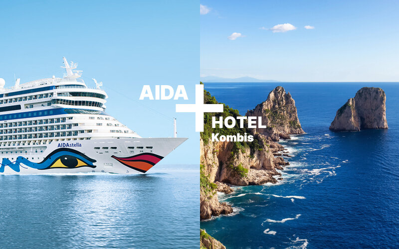 aida + hotel kombi mittelmeer