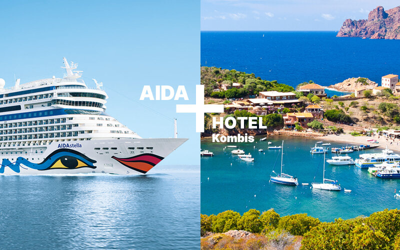 aida + hotel kombi mittelmeer