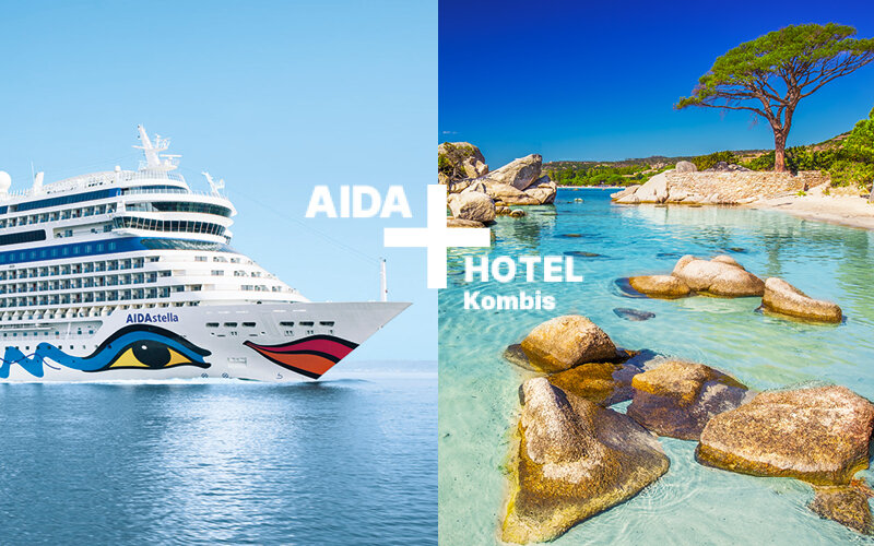 aida + hotel kombi mittelmeer