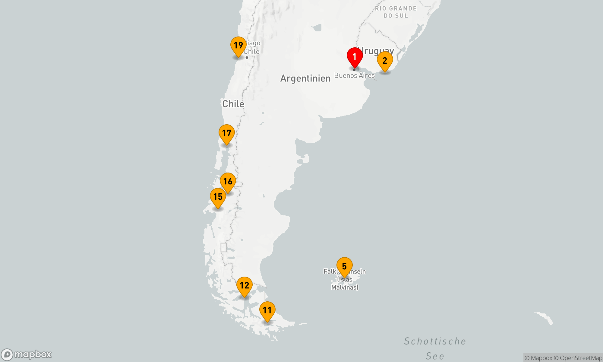 Route 18 Nächte - ANTARKTIS & DIE CHILENISCHEN FJORDE