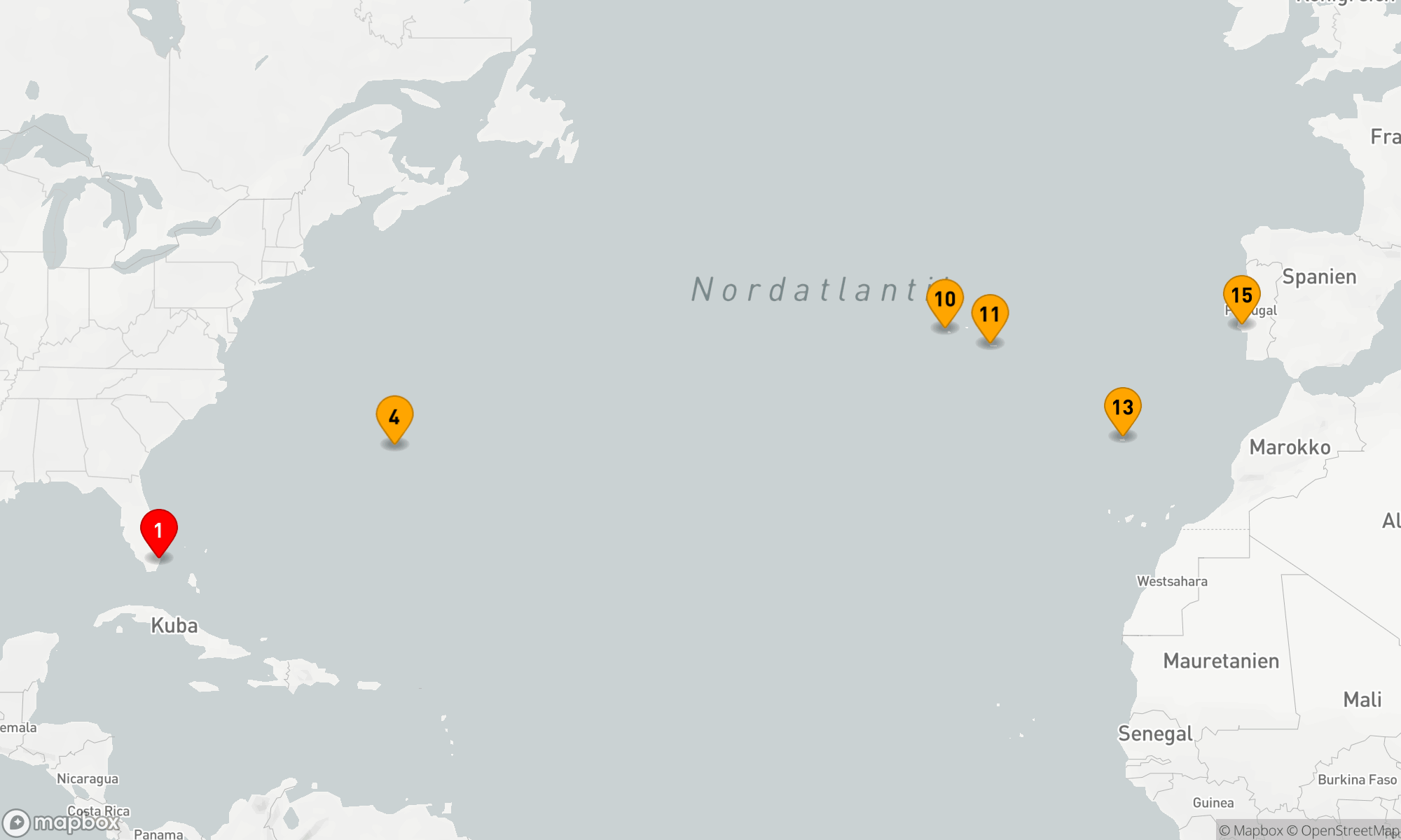 Route 14 Nächte - BLAUE HORIZONEN