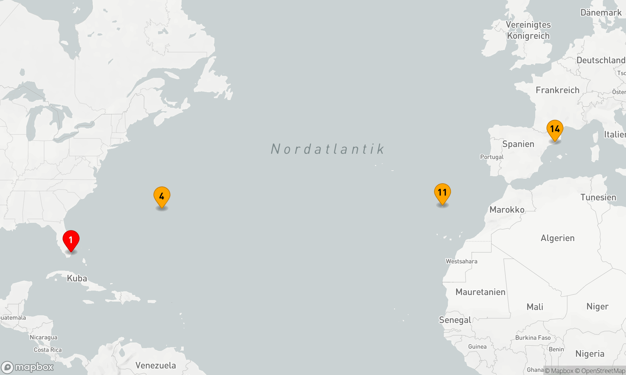Route 14 Nächte - ERKUNDUNG DER ATLANTIKINSELN