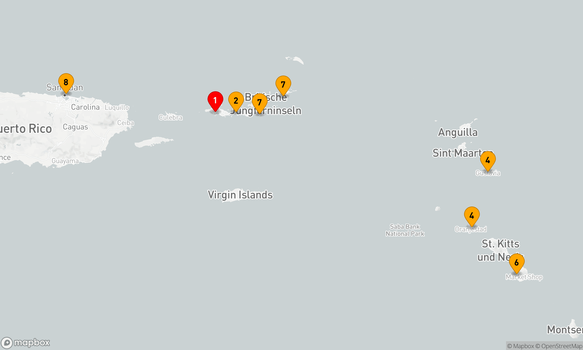 Route 7 Nächte - Karibische Inselträume mit SeaDream