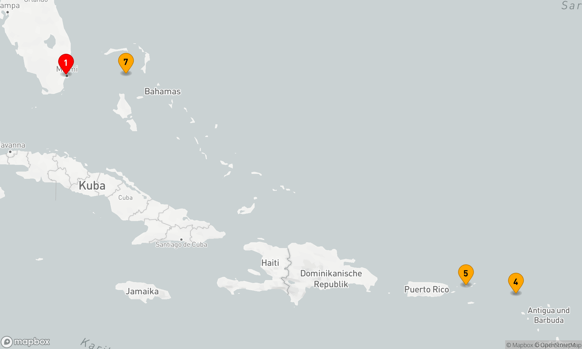 Route 7 Nächte - ÖSTLICHE KARIBIK & PERFEKTER TAG
