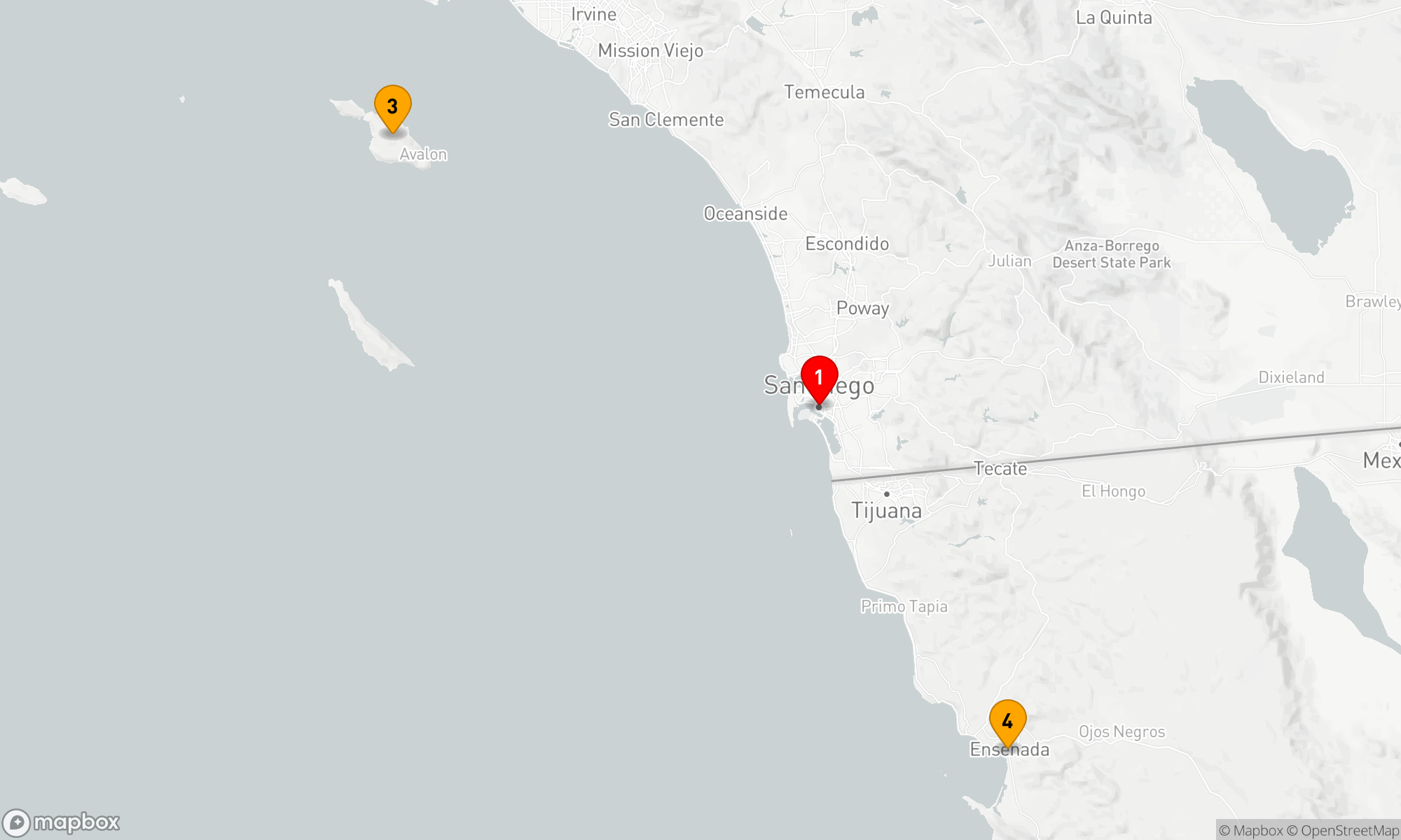 Route 4 Nächte - Zauberhafte Küstenträume