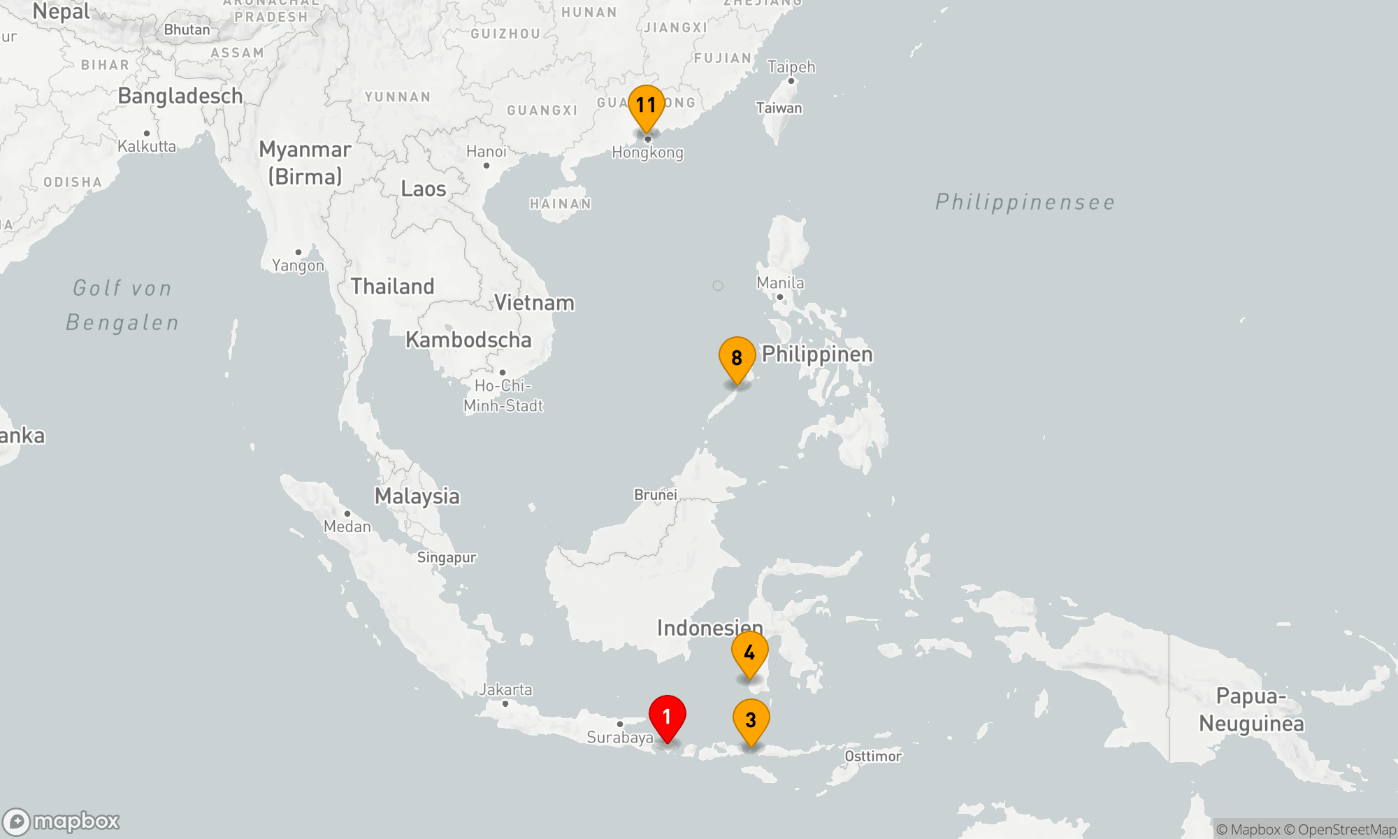 Route 10 Nächte - WELTREISE: INDONESIEN & PHILIPPINEN
