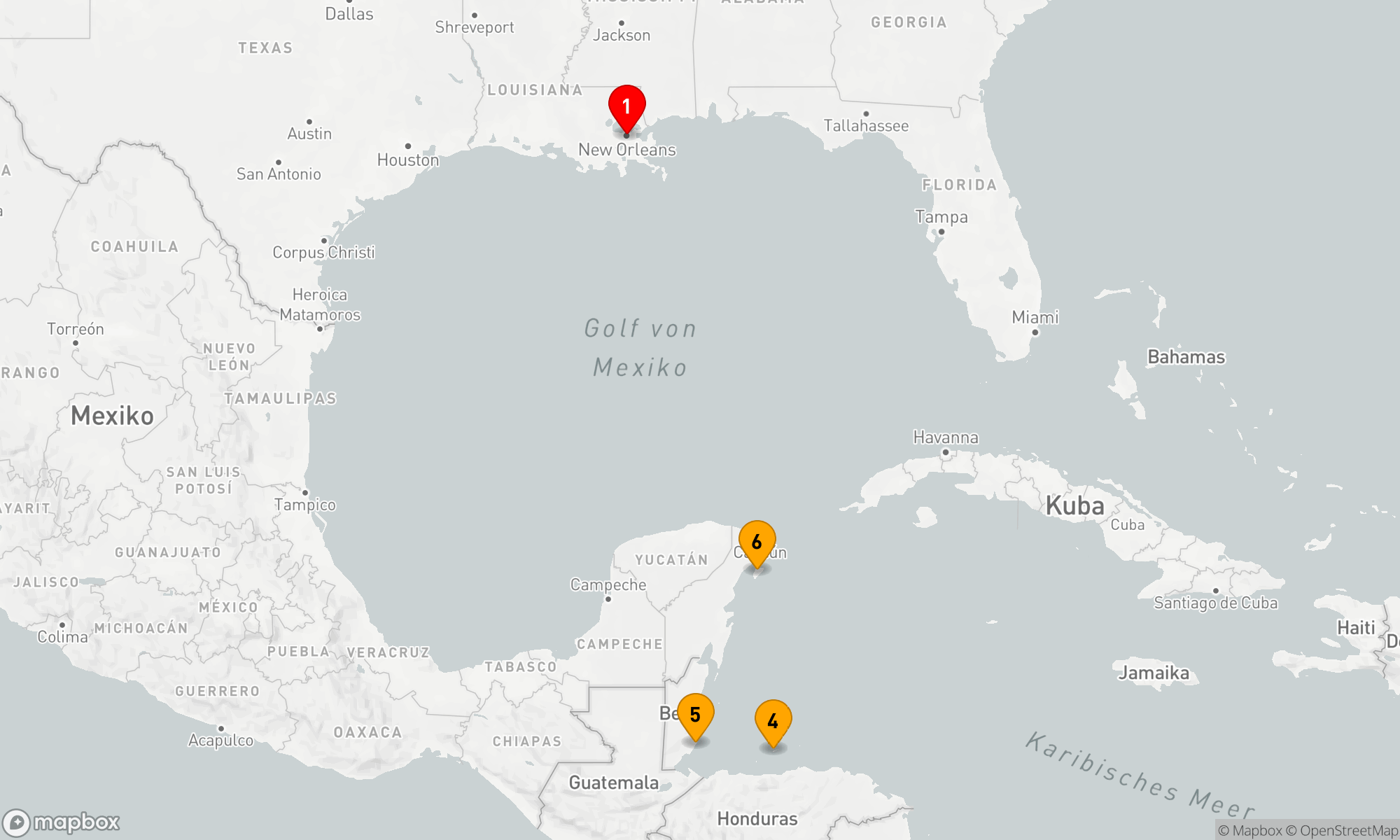 Route 7 Nächte - Karibische Entdeckungsreise ab New Orleans