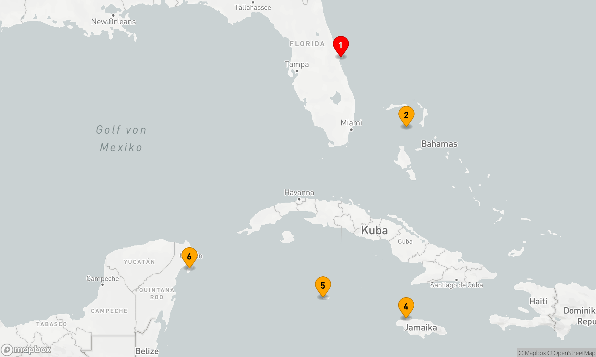Route 7 Nächte - Karibische Inselträume mit Norwegian