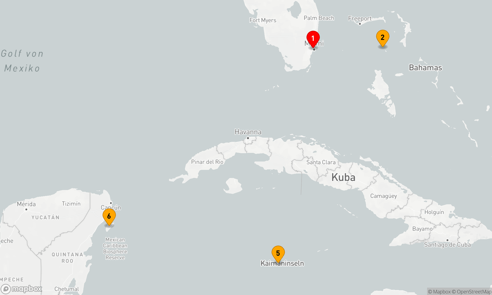 Route 7 Nächte - URLAUB IN DER WESTLICHEN KARIBIK