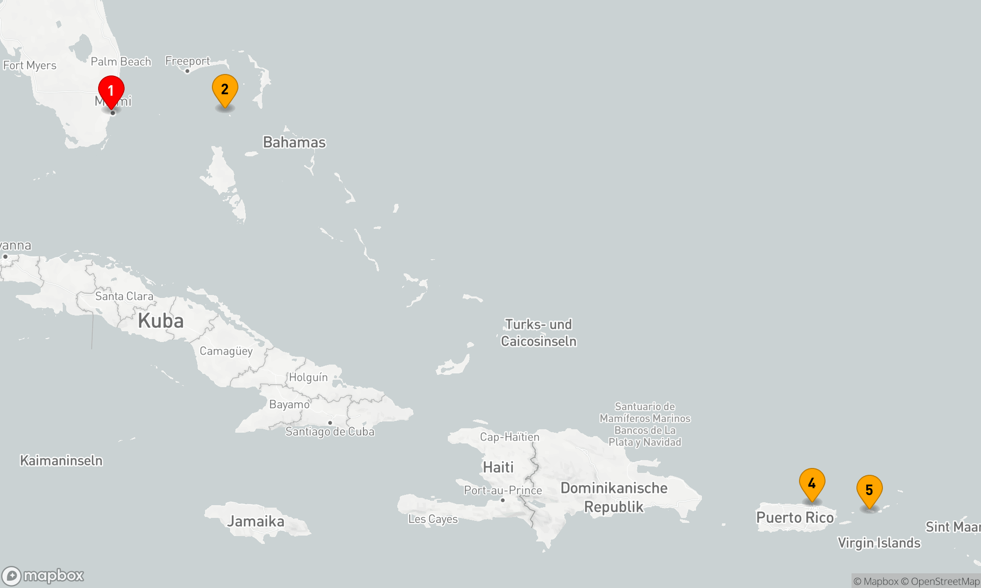 Route 7 Nächte - ÖSTLICHE KARIBIK & PERFEKTER TAG