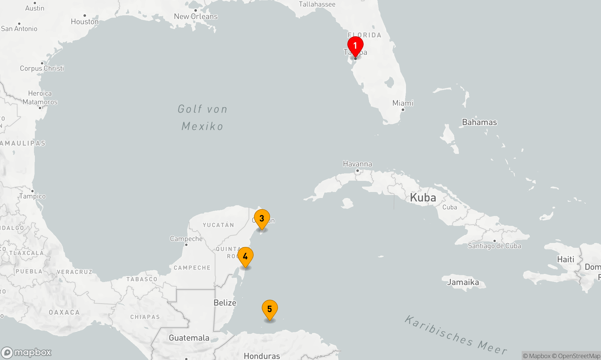 Route 7 Nächte - KREUZFAHRT IN DER WESTLICHEN KARIBIK