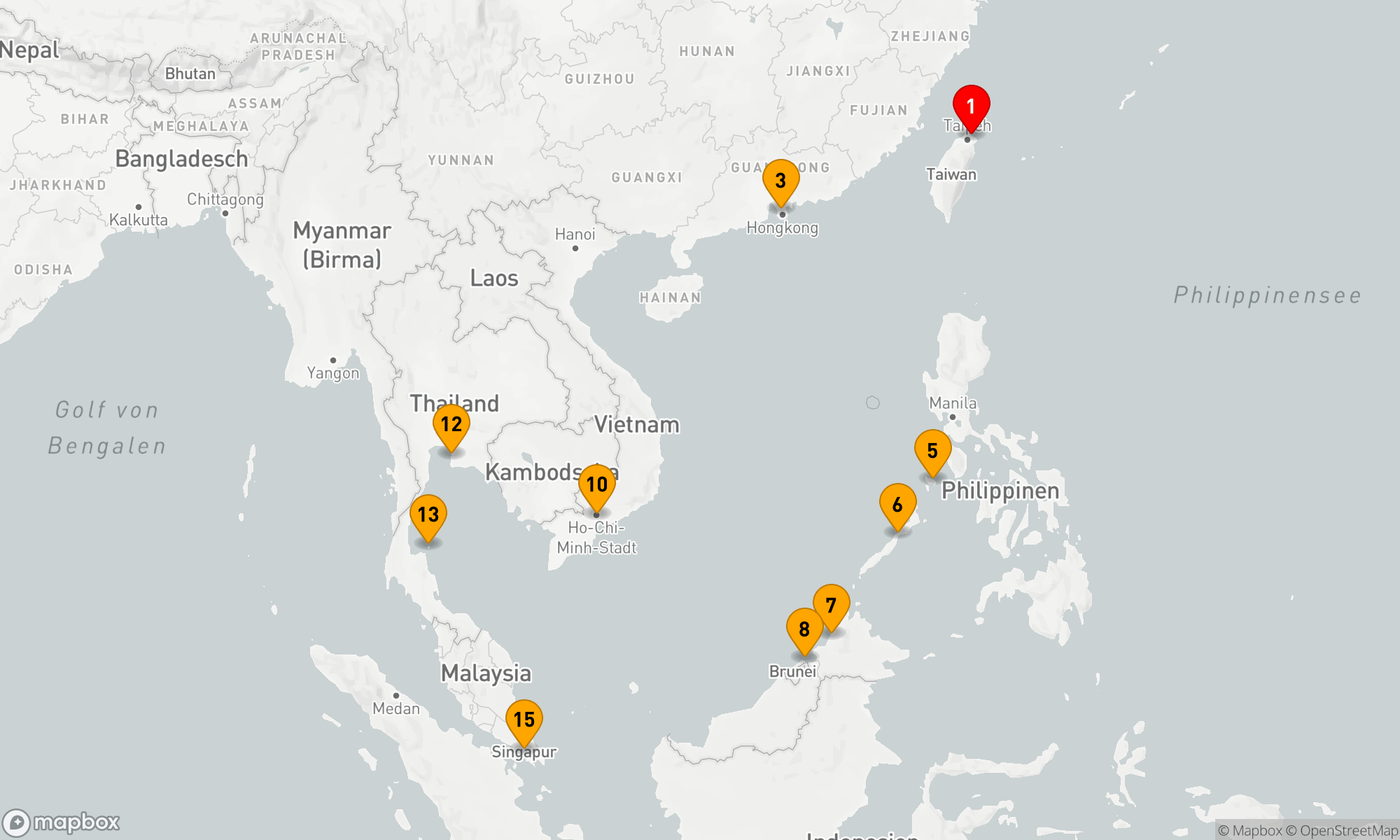 Route 14 Nächte - Entdeckung der Fernen Horizonte
