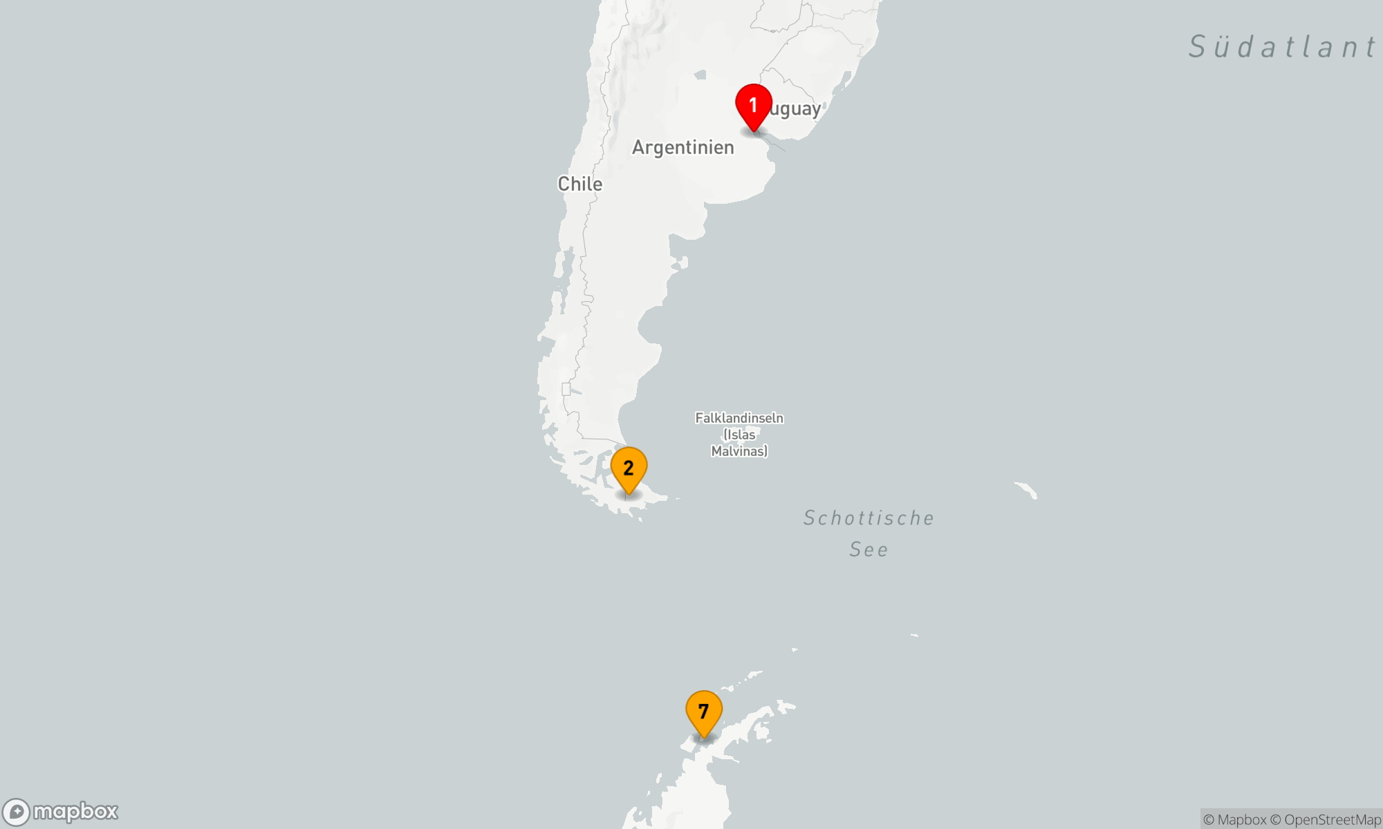Route 15 Nächte - Antarctica & Falklands Expedition