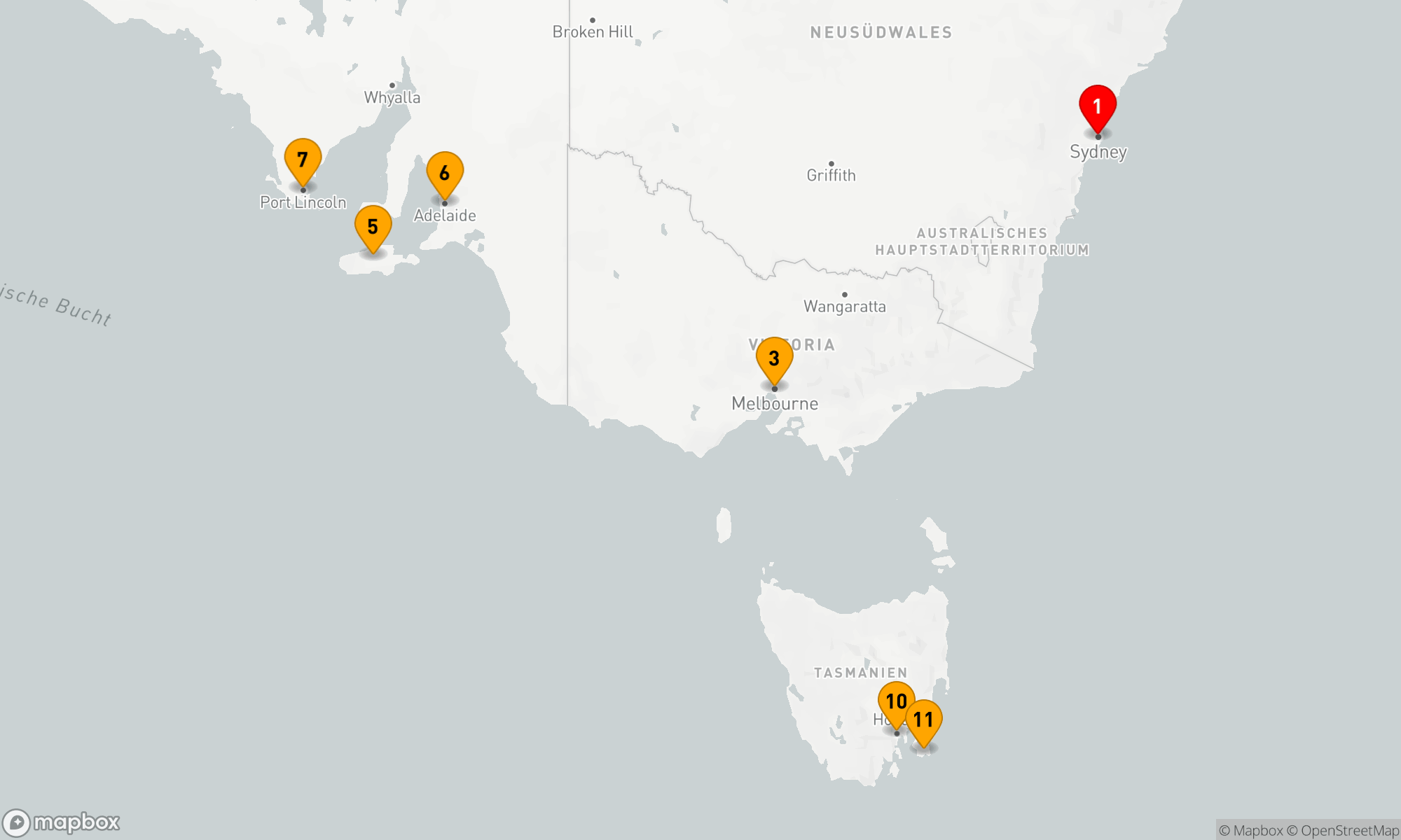 Route 12 Nächte - Southern Australia Explorer