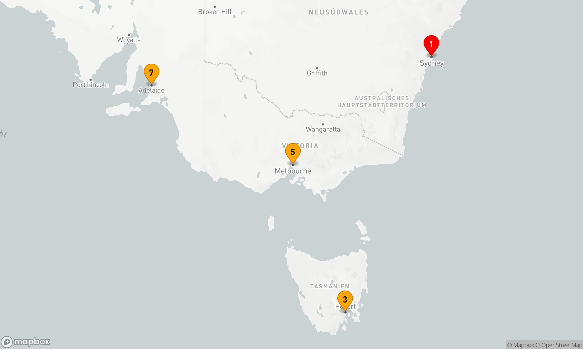 Route 6 Nächte - Southern Australia Explorer