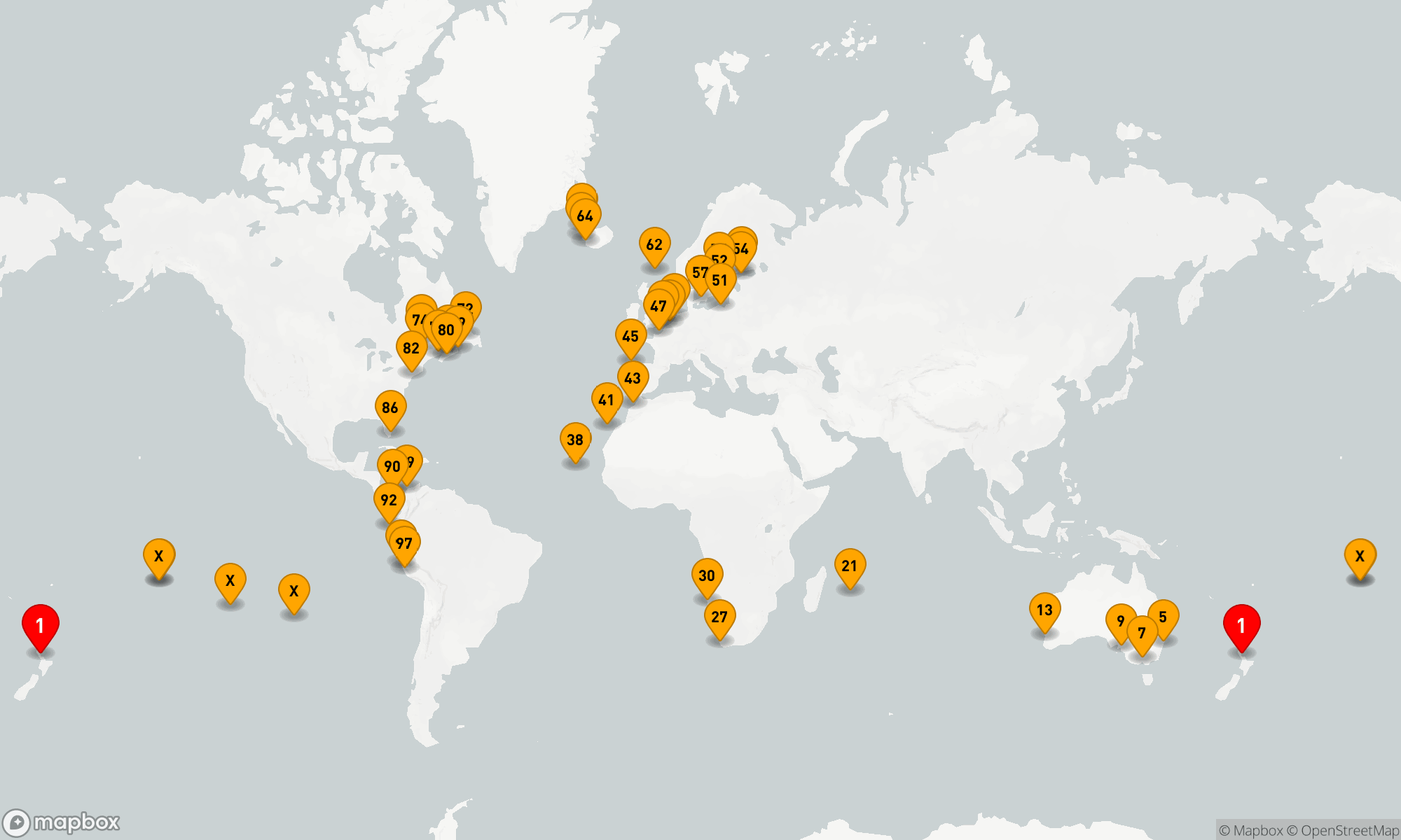 Route 114 Nächte - Weltkreuzfahrt - Rundreise Auckland