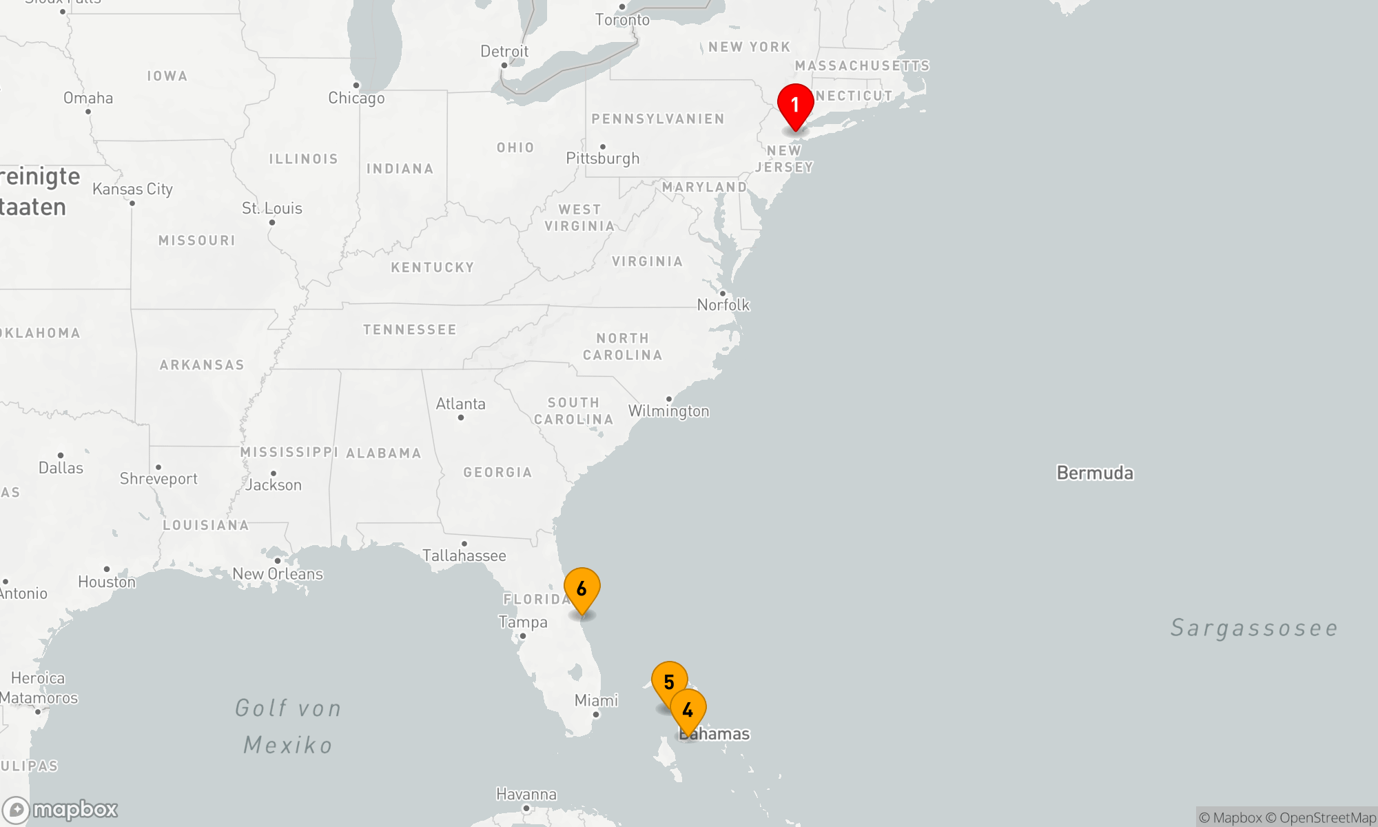 Route 8 Nächte - Karibische Entdeckerträume ab New York