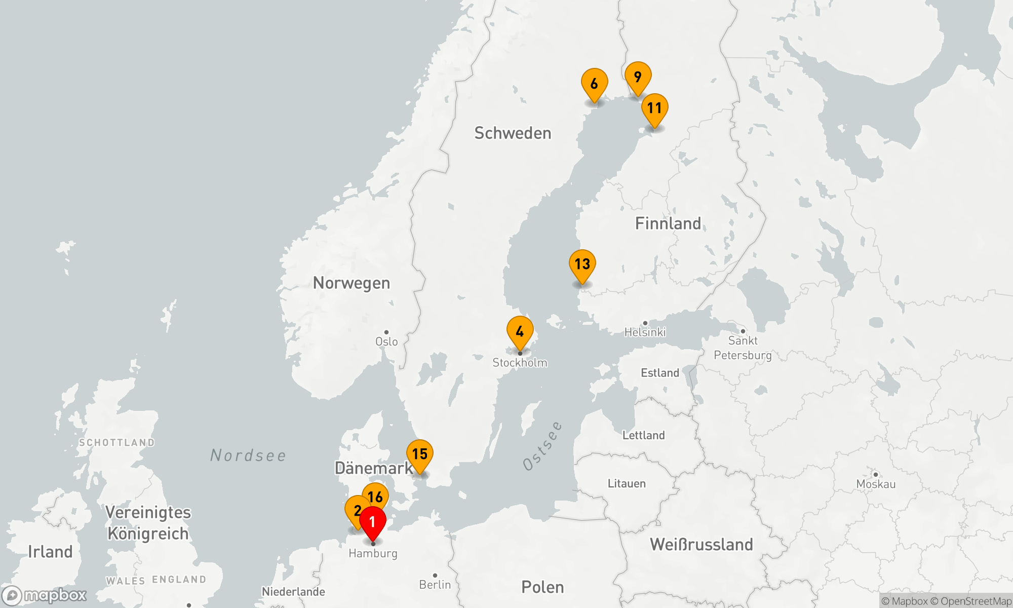 Route 15 Nächte - Winter-Abenteuer Lappland – Winterzauber an entlegenen Ostsee-Küsten (NAT2602)