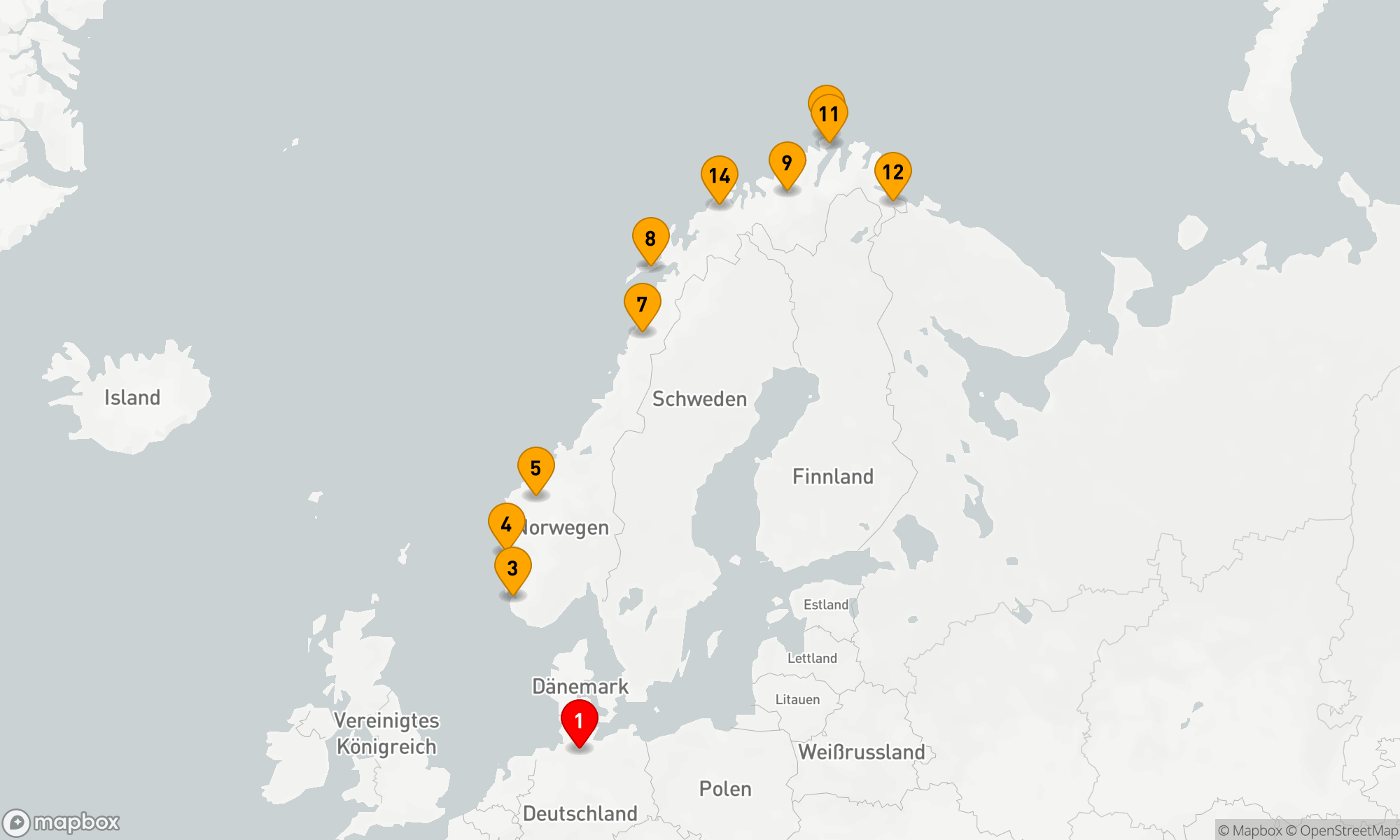 Route 13 Nächte - Polarlicht-Abenteuer Norwegen – Wo Pioniergeist den Himmel entflammt (NAT2604)
