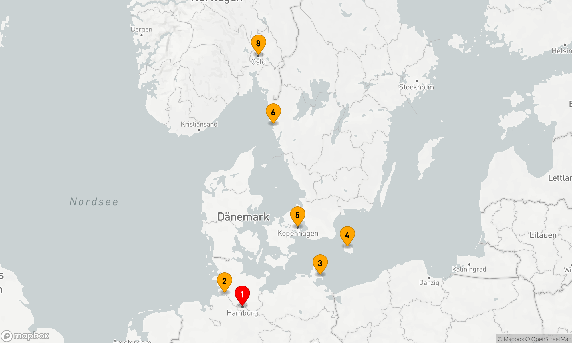 Route 10 Nächte - Expedition Südskandinavien - Wunder des Nordens inspirierend intensiv (SPI2608)