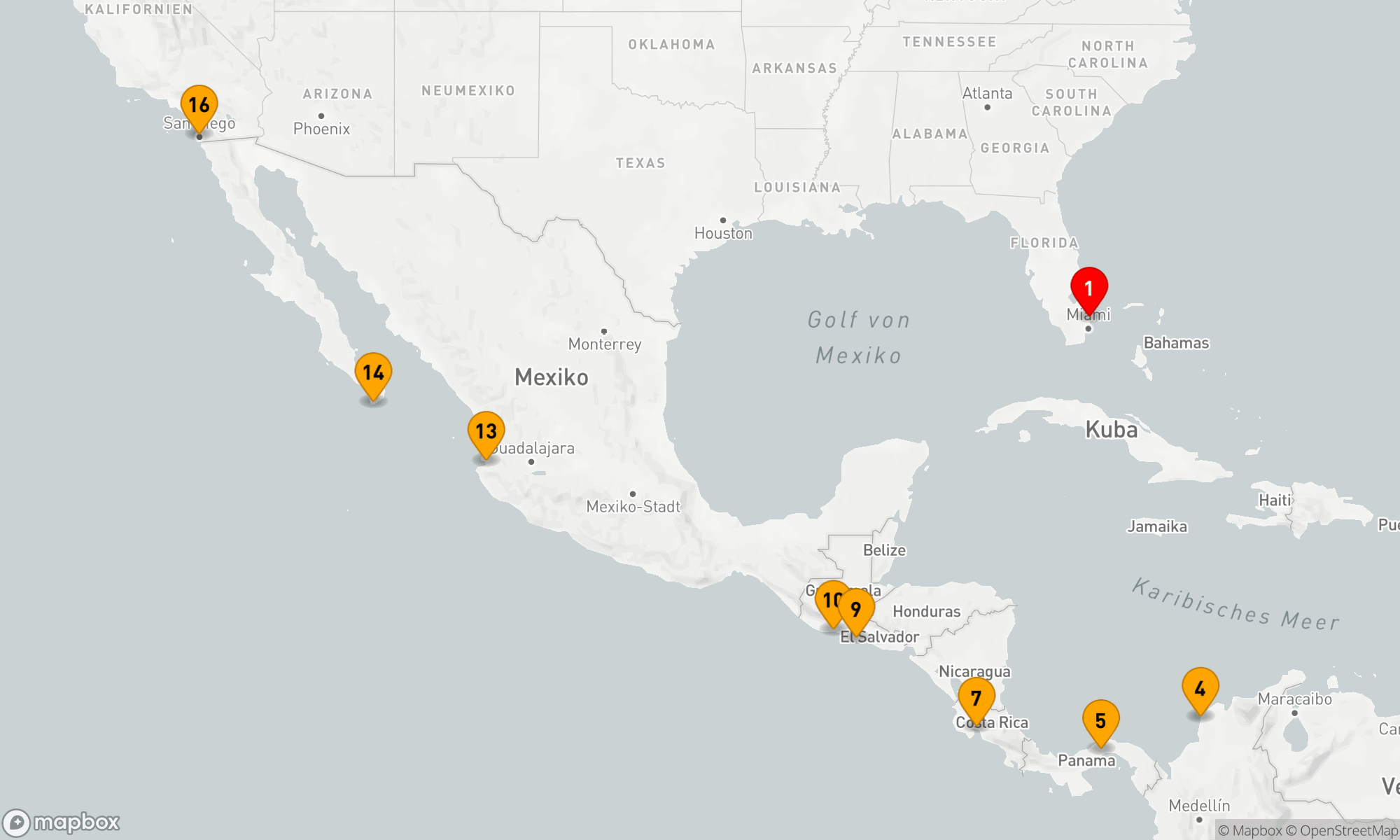 Route 15 Nächte - PANAMA CANAL