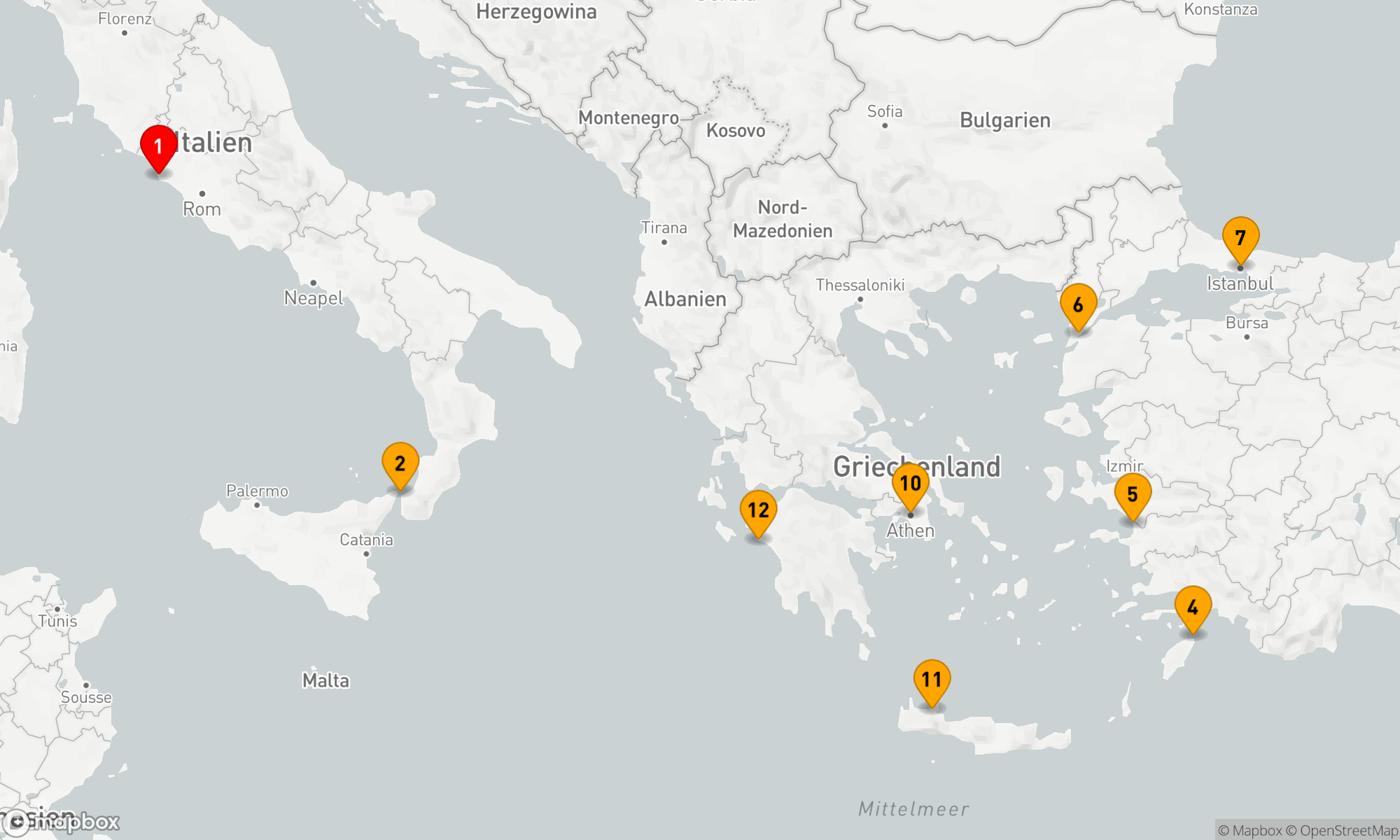 Route 14 Nächte - Griechenland - Türkei (V619)
