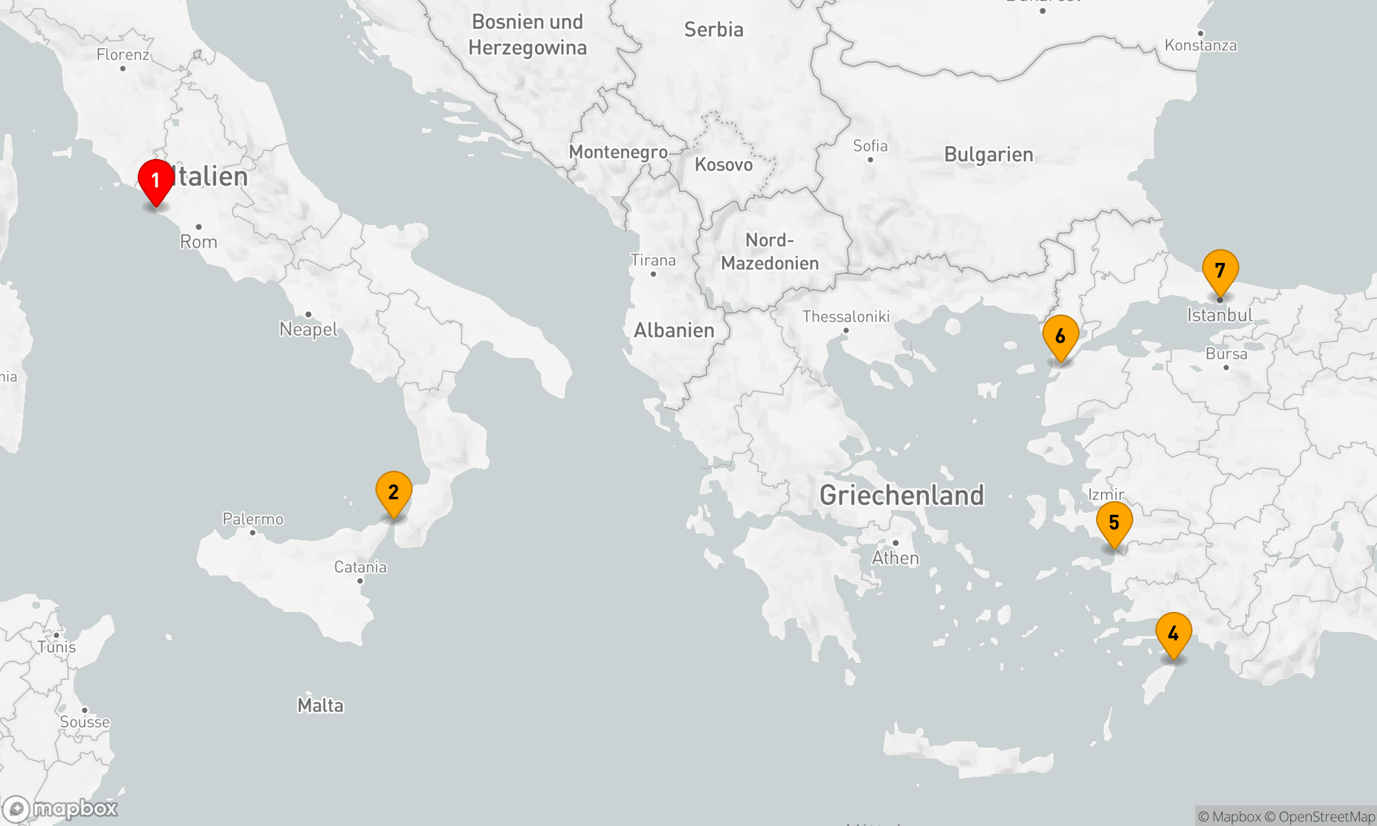 Route 7 Nächte - Griechenland - Türkei (V619A)