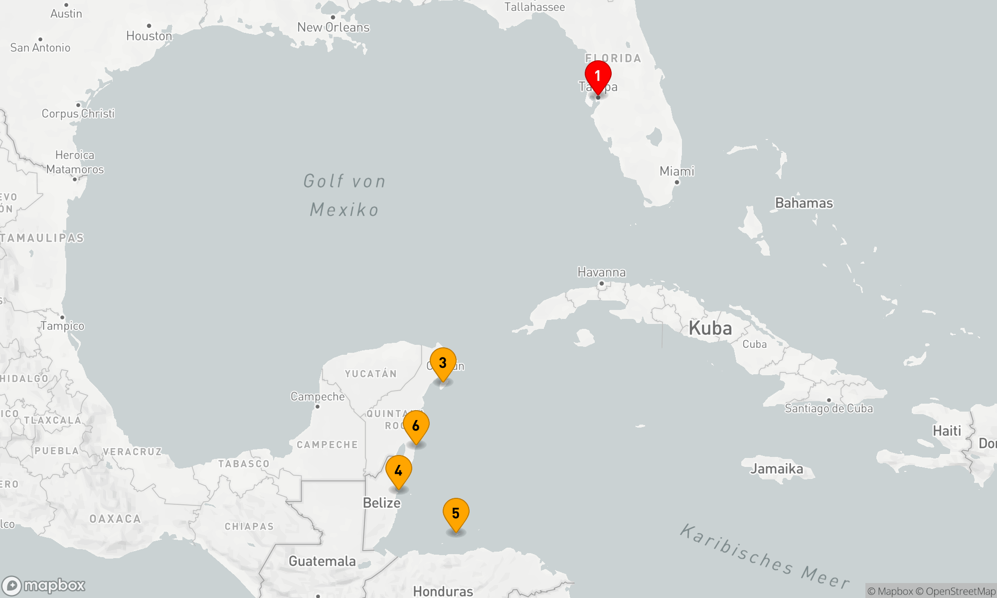 Route 7 Nächte - URLAUB IN DER WESTLICHEN KARIBIK