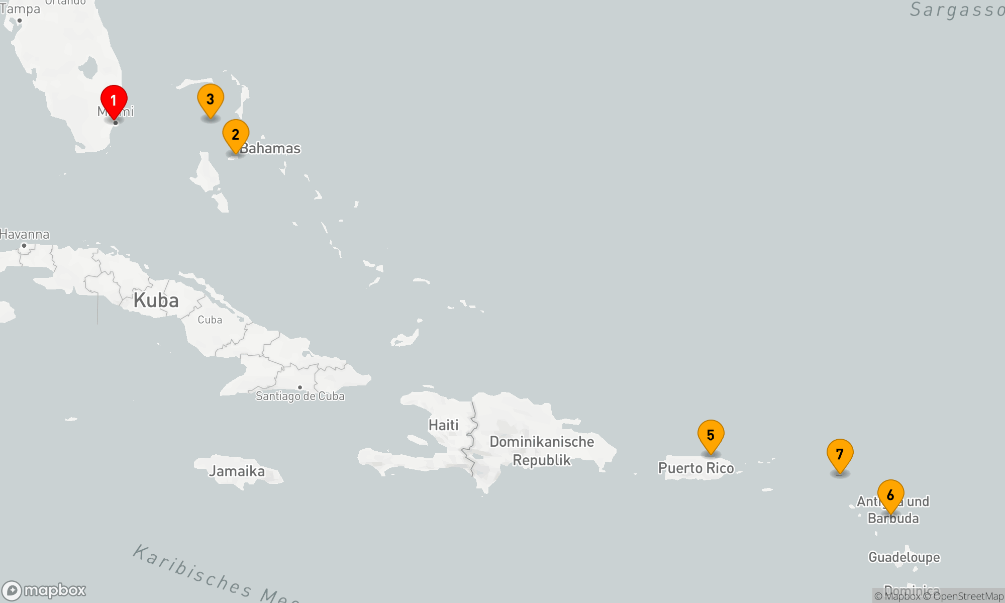 Route 9 Nächte - ÖSTLICHE KARIBIK & PERFEKTER URLAUB