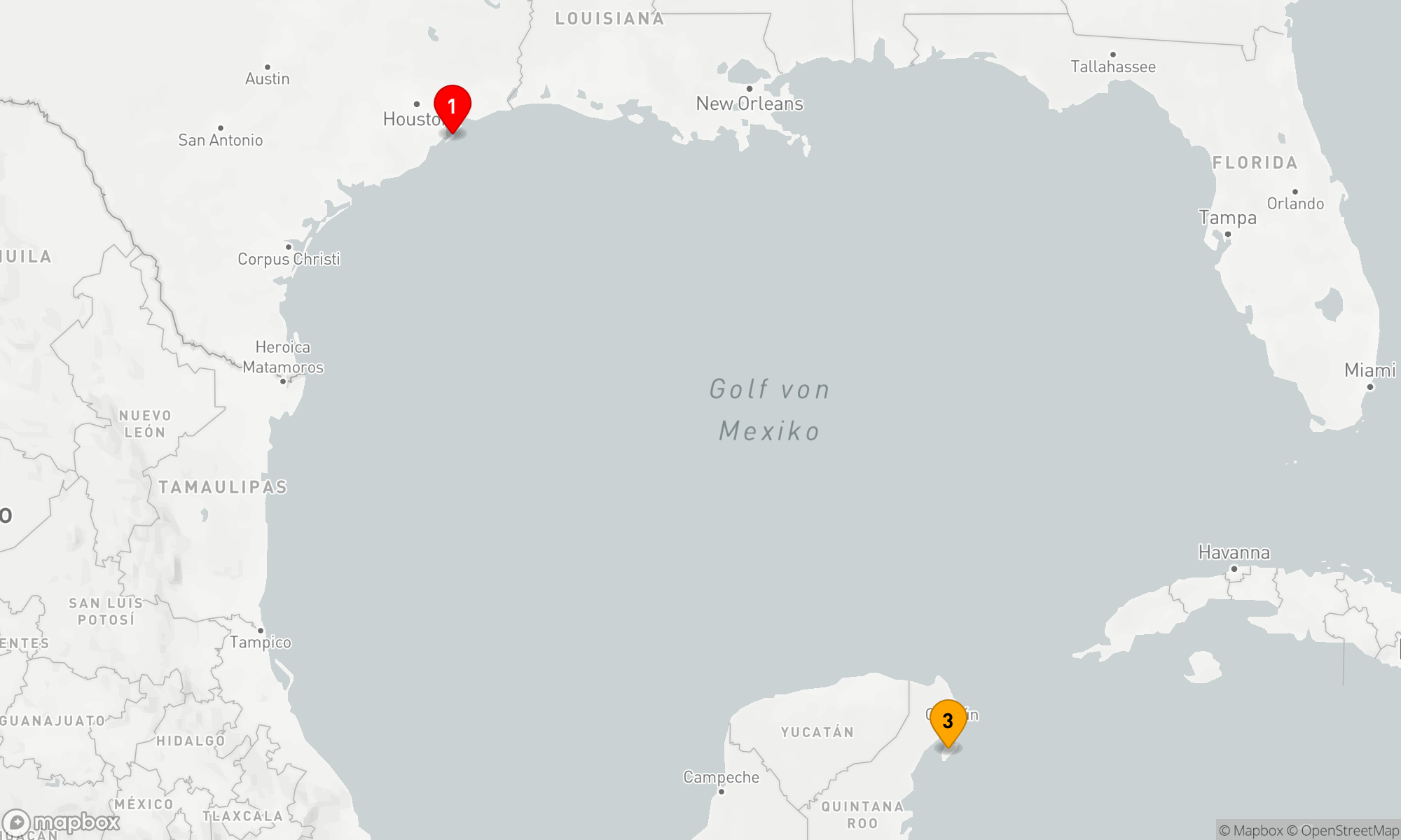 Route 4 Nächte - KREUZFAHRT IN DER WESTLICHEN KARIBIK