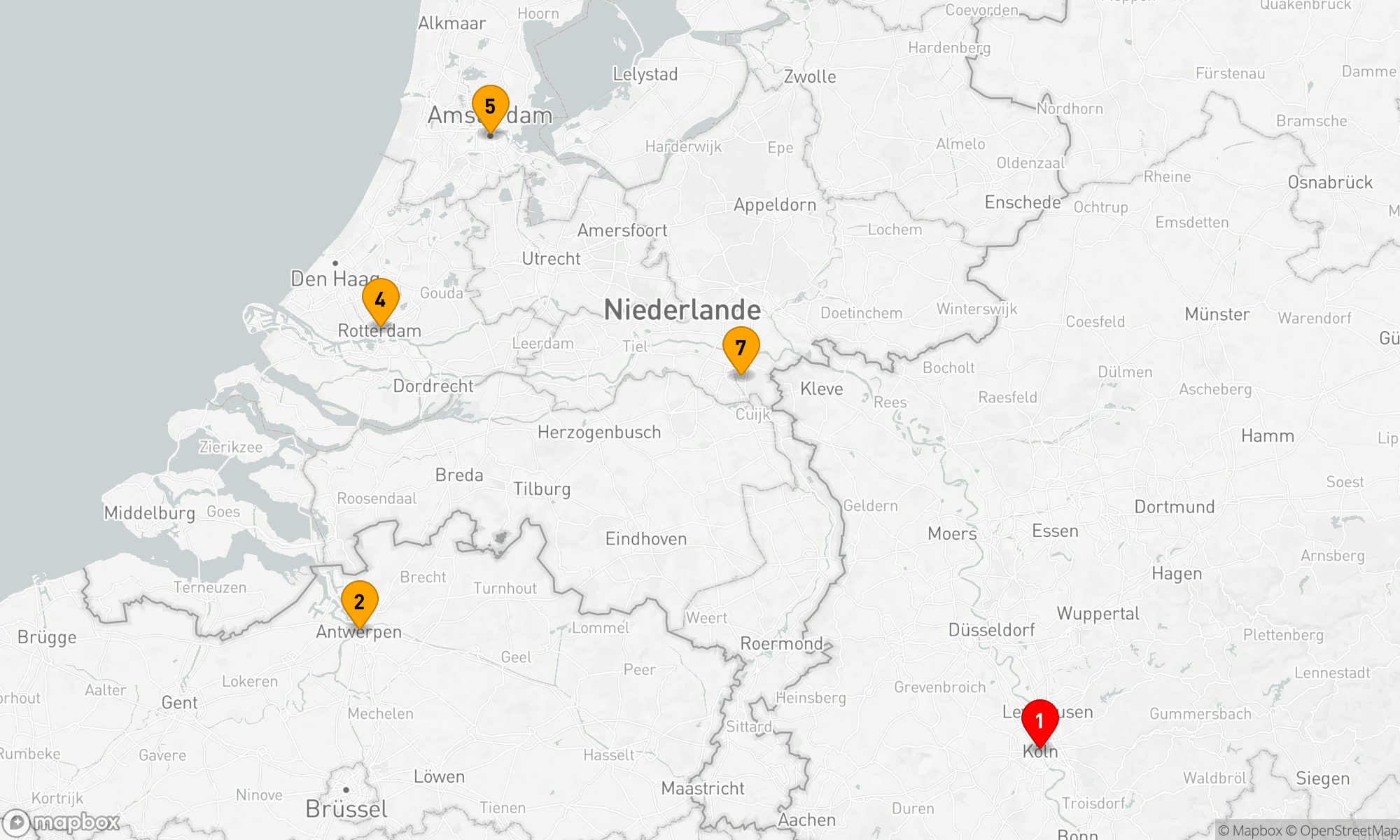 Route 7 Nächte - Rhein Silvester