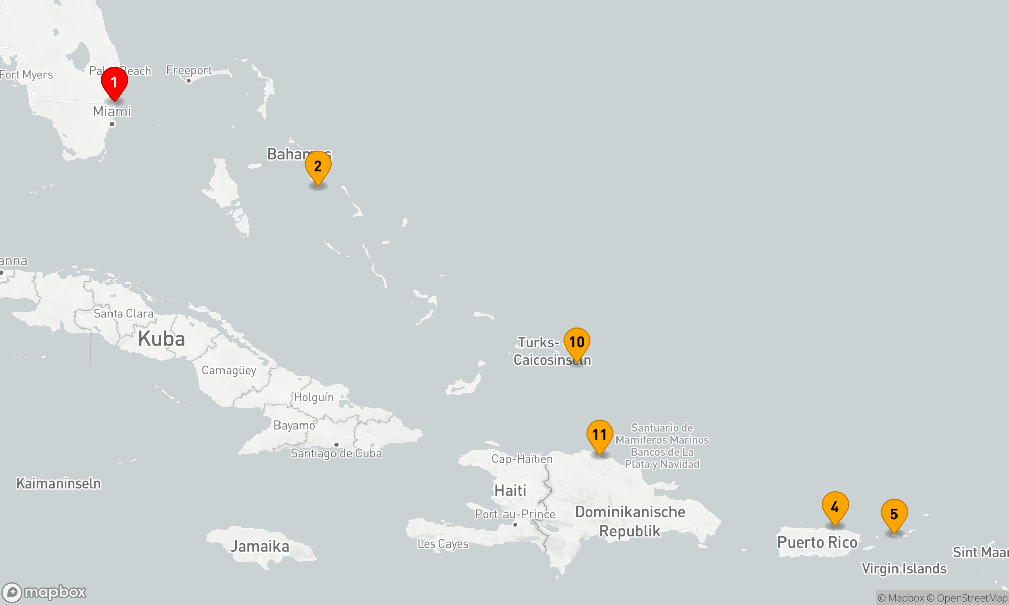 Route 12 Nächte - Ostkaribischer Abenteurer