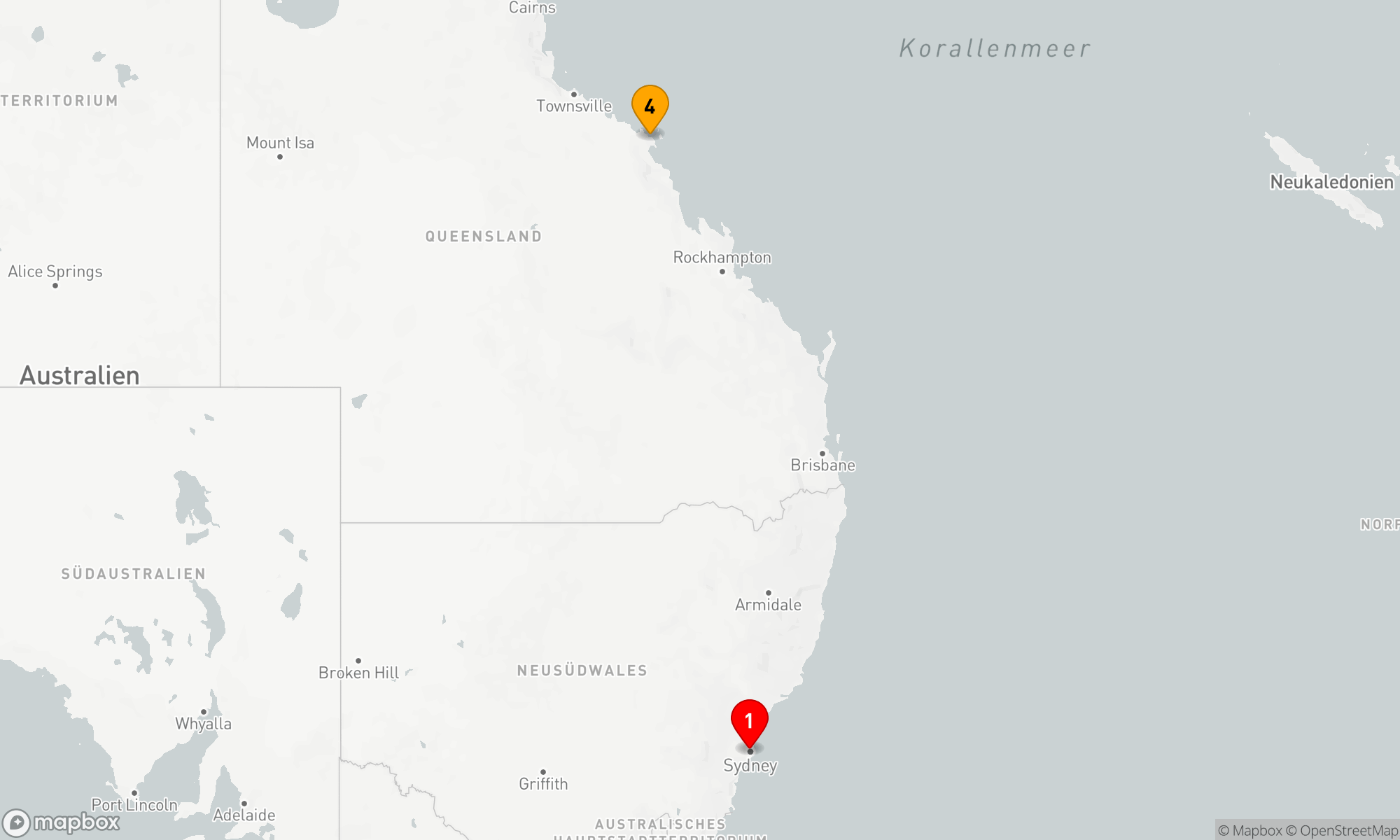 Route 7 Nächte - QUEENSLAND-KREUZFAHRT