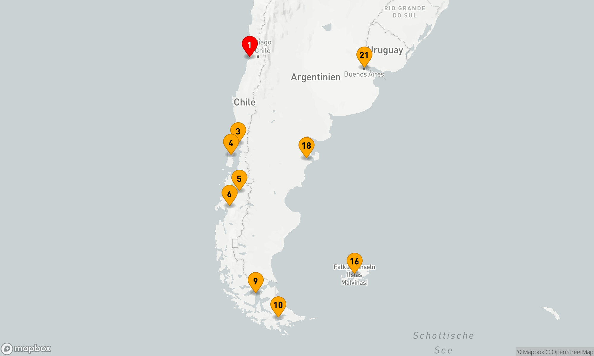 Route 20 Nächte - ANTARCTIC TRIUMPH