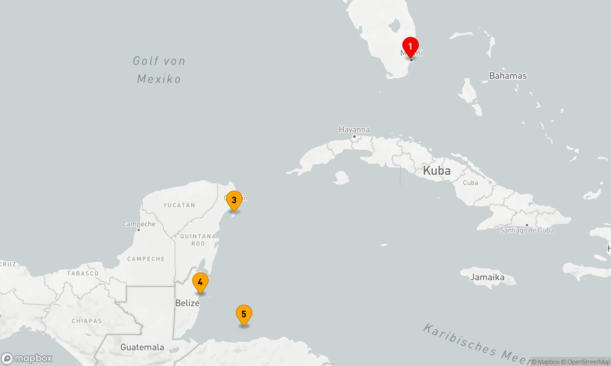 Route 7 Nächte - TROPICAL RETREATS