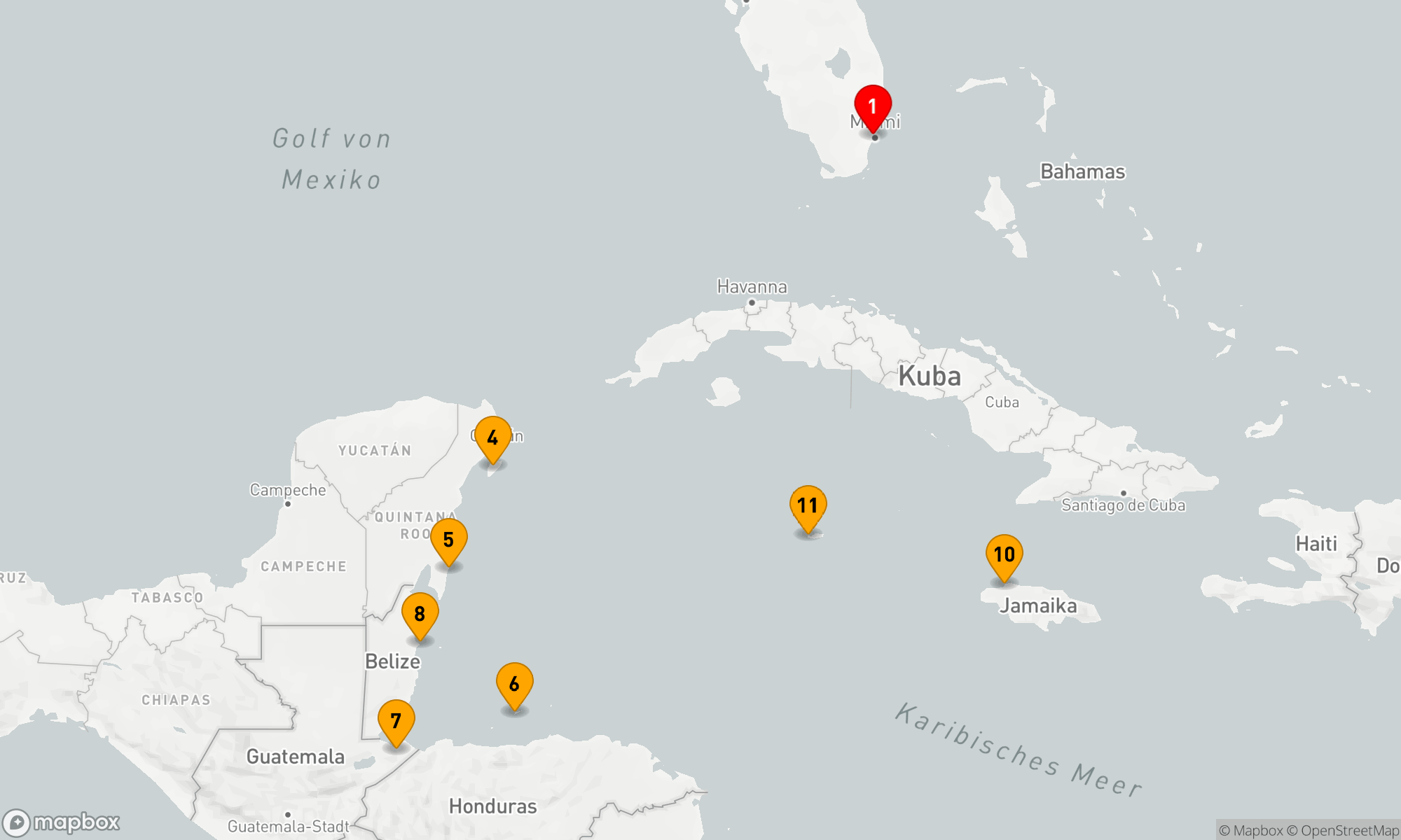 Route 12 Nächte - MESOAMERICAN MAJESTY