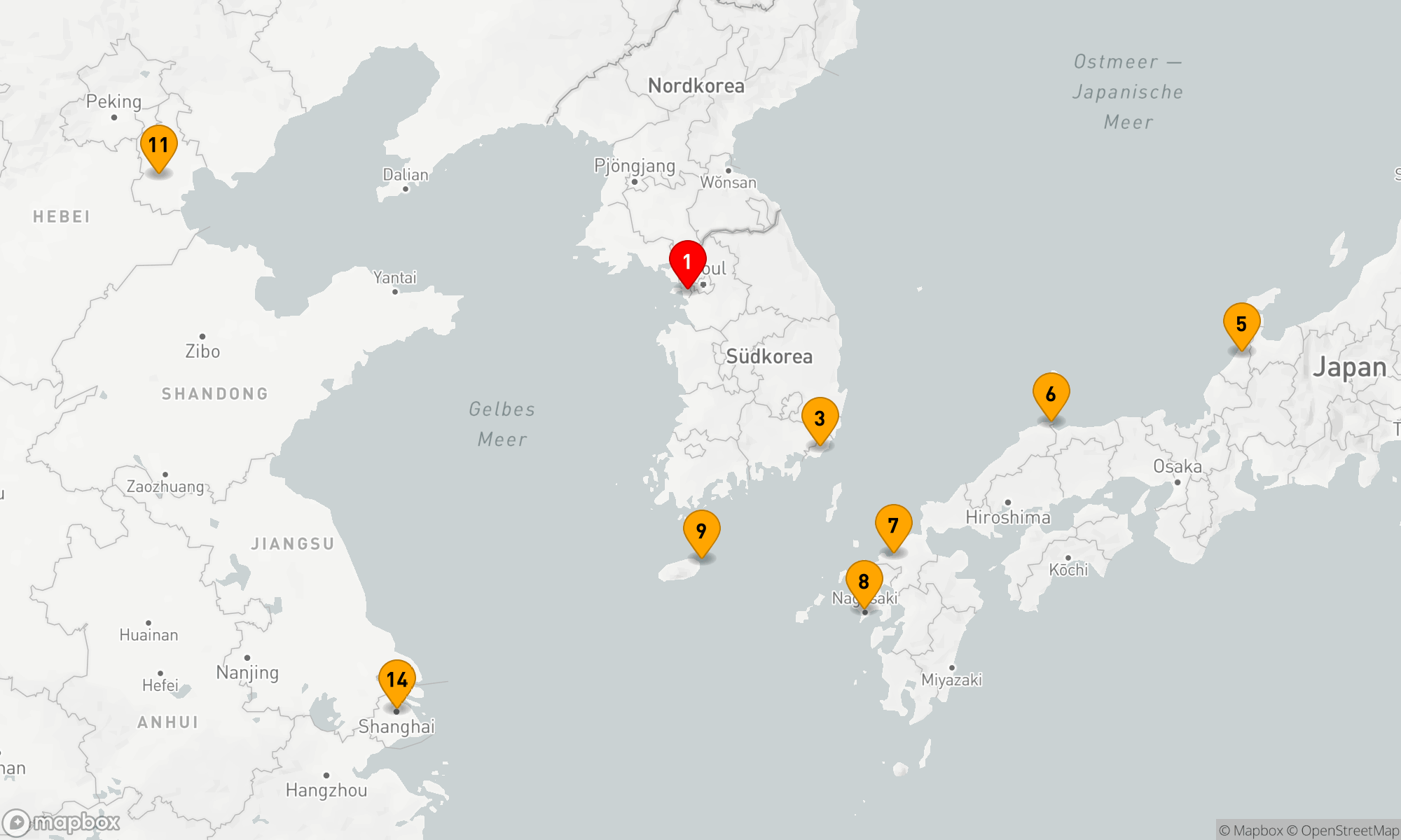 Route 14 Nächte - GRACEFUL PAGODAS