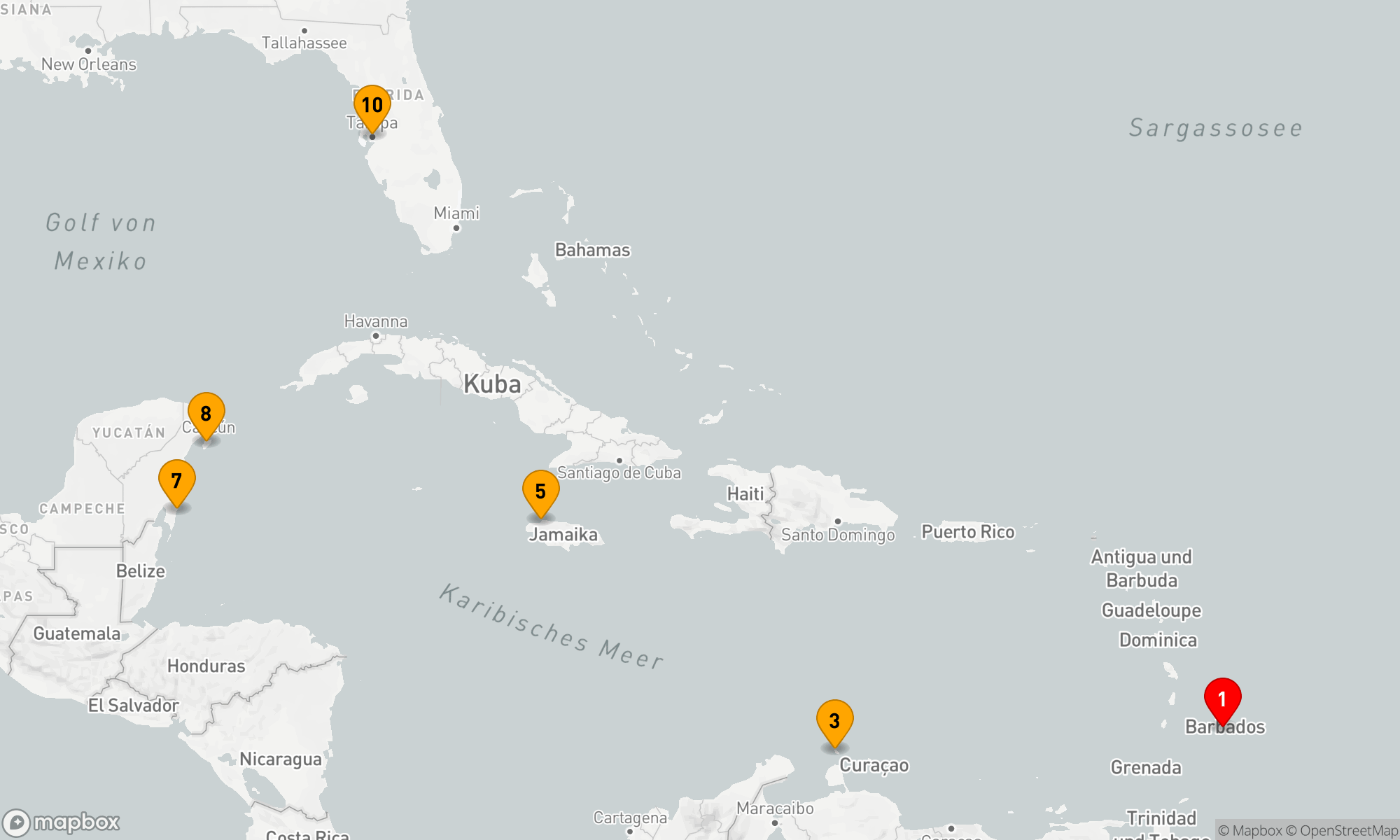 Route 9 Nächte - TROPICAL HARMONY