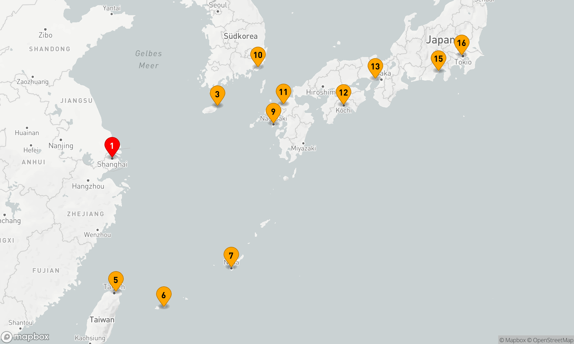Route 15 Nächte - FAR EAST ENCOUNTERS