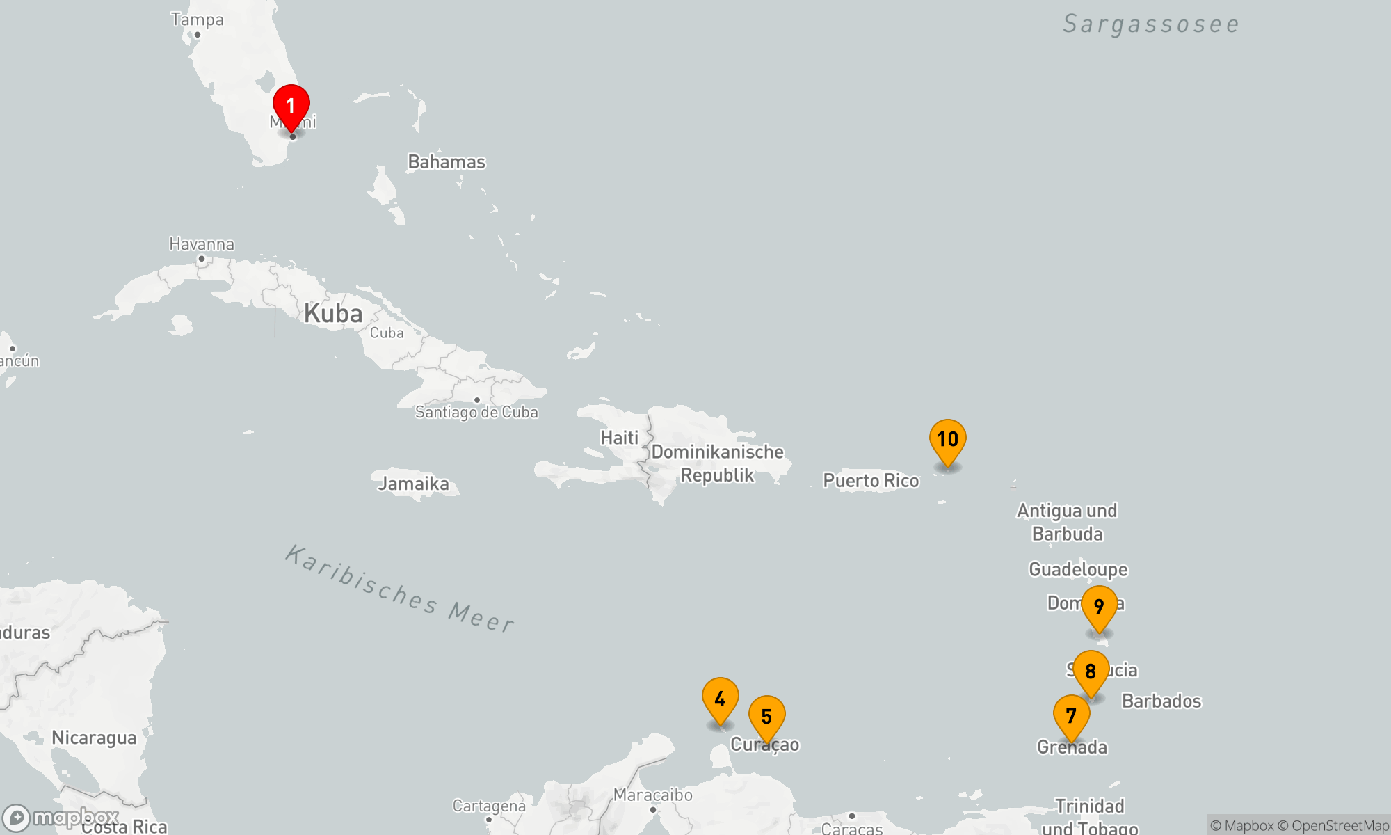 Route 12 Nächte - DUTCH ISLES DELIGHTS