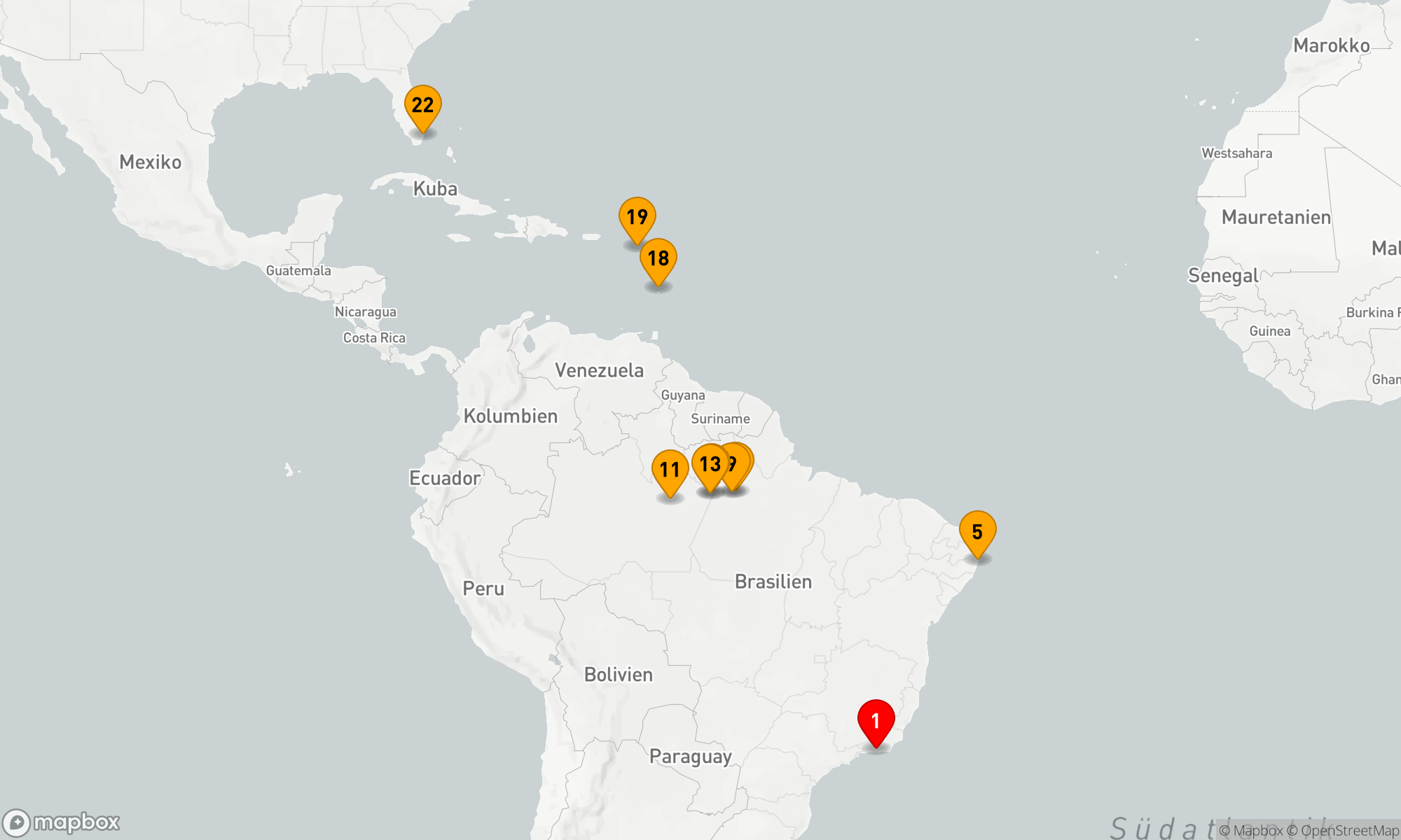 Route 21 Nächte - HEART OF THE AMAZON